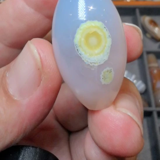 玛瑙/玉髓裸珠_ HEIMORI 天然天珠