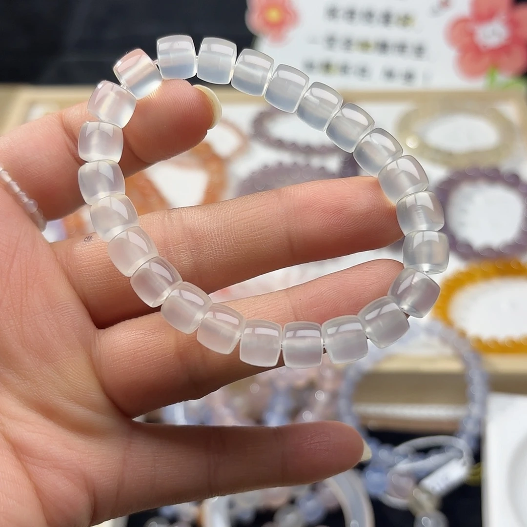 玛瑙/玉髓未镶嵌手链