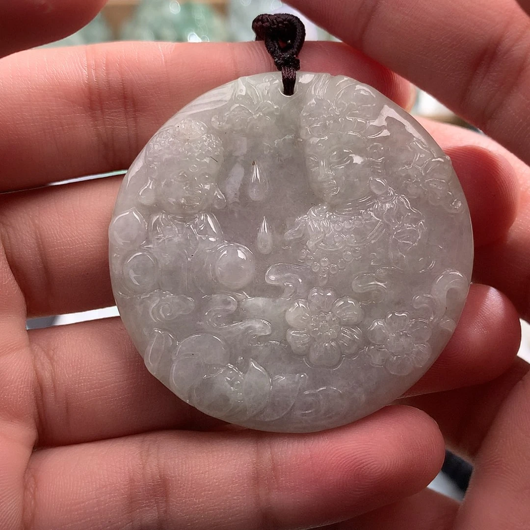 吊坠(不含链)未镶嵌翡翠