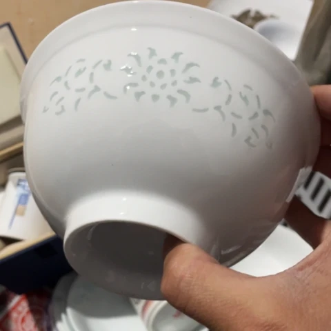 碟景德镇陶瓷6英寸玲珑