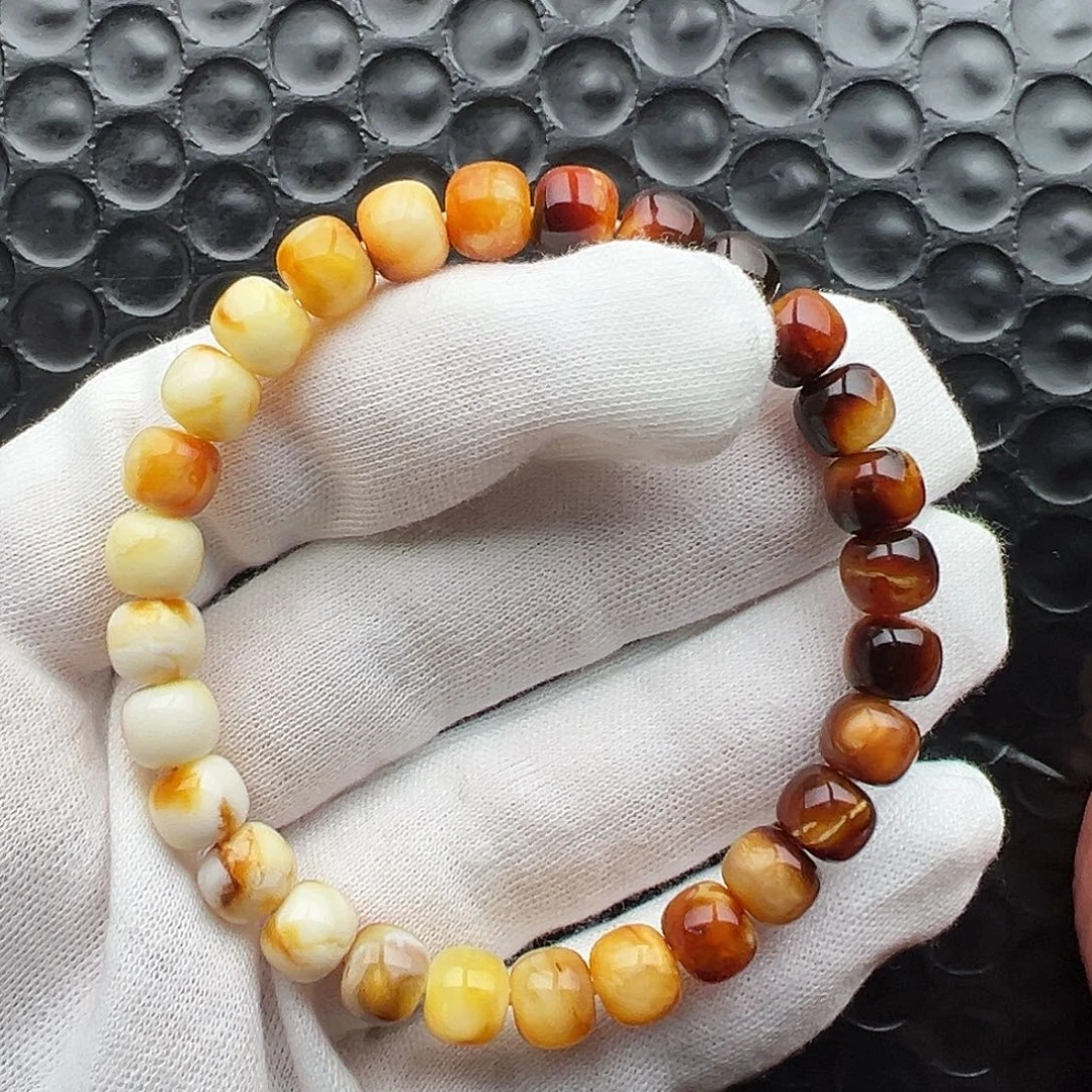 琥珀未镶嵌裸石老型8