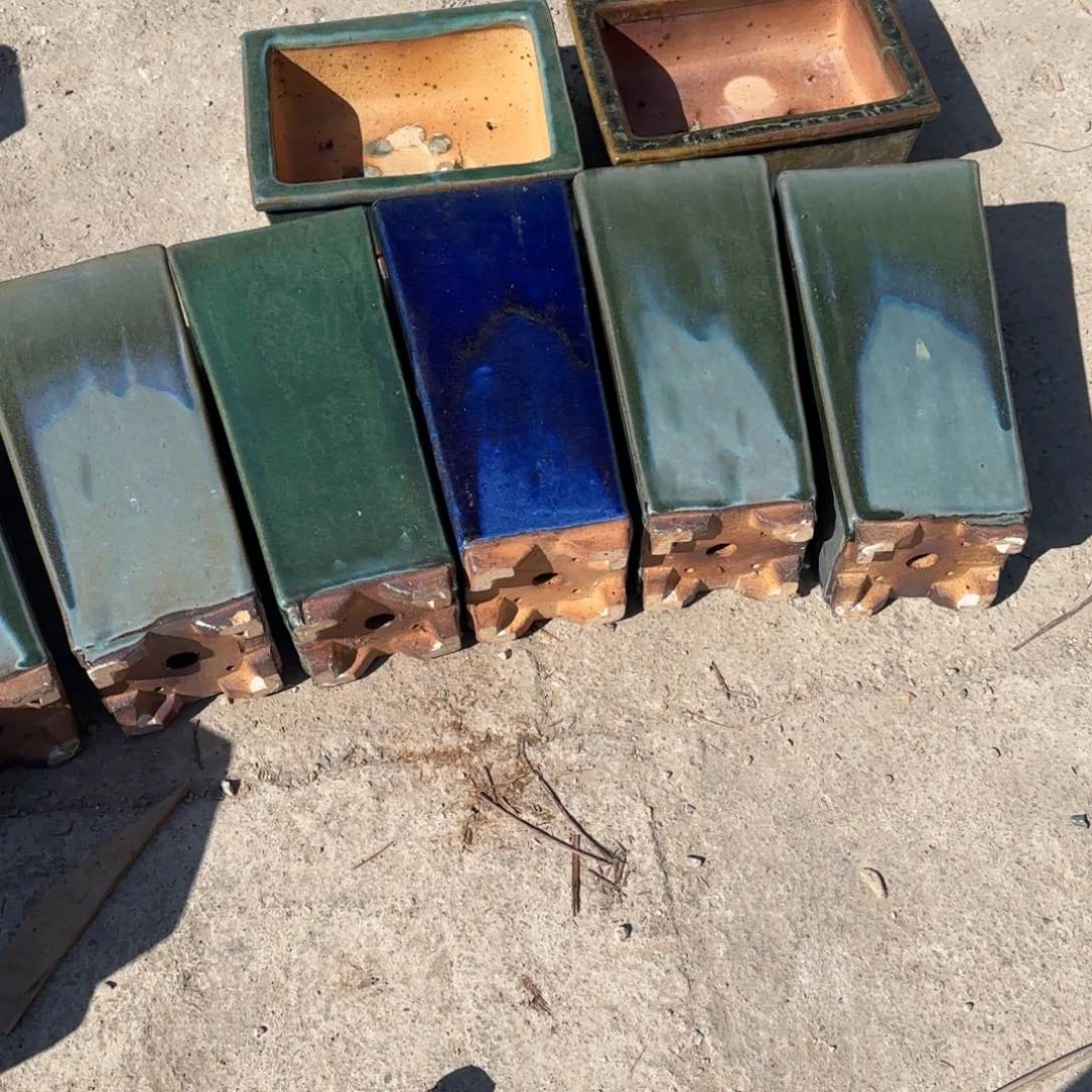 红泥花盆奶*9个