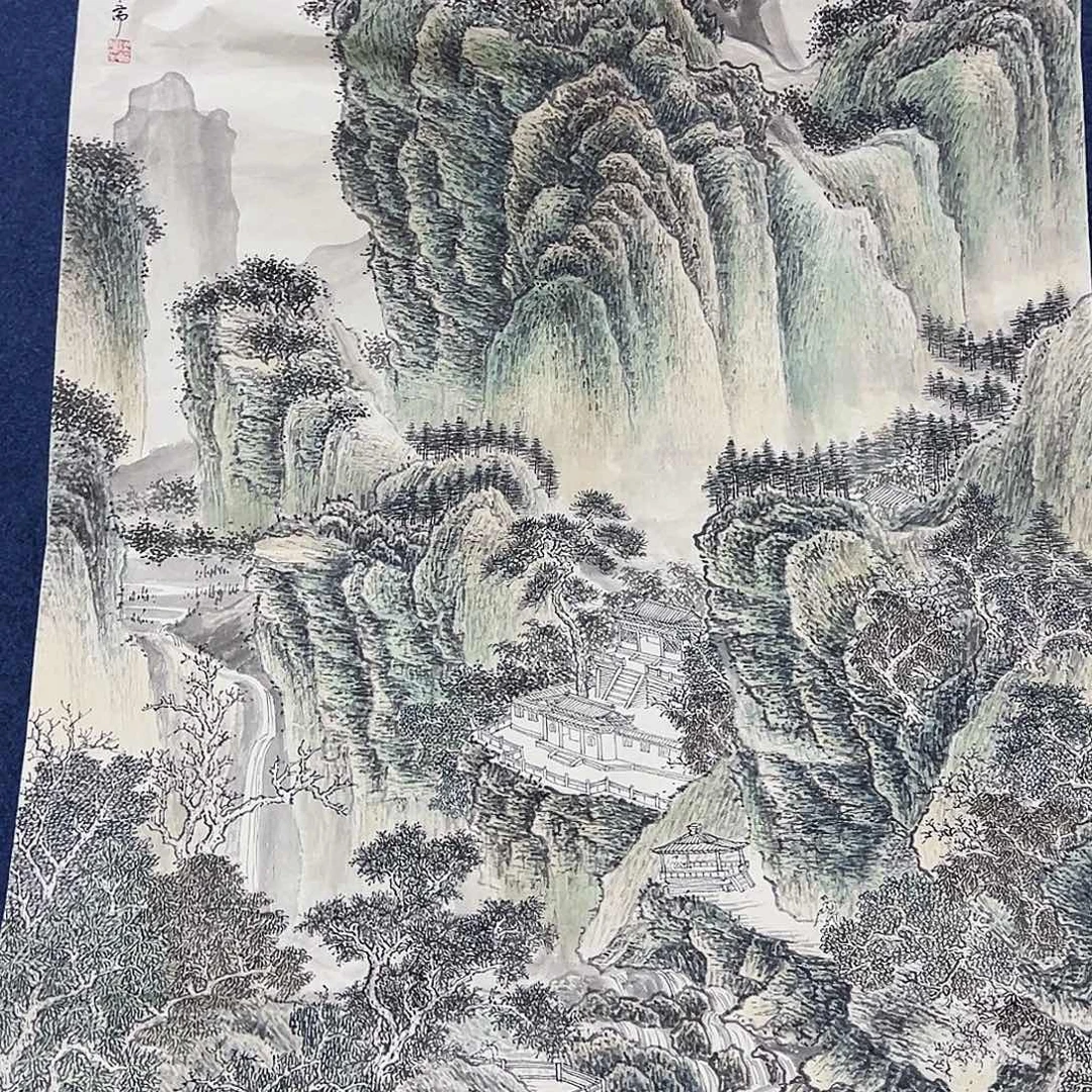 国画事事顺心如意万事如意