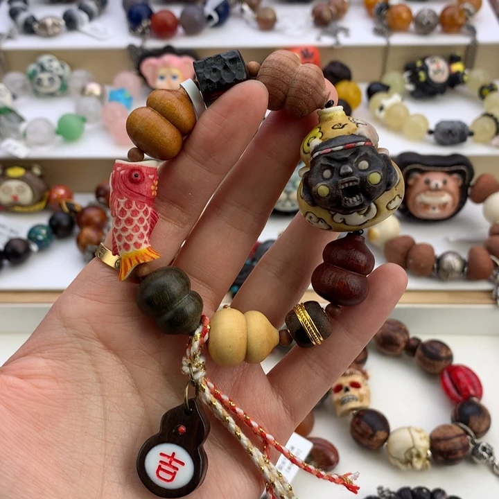 非金属葫芦多宝根付手串