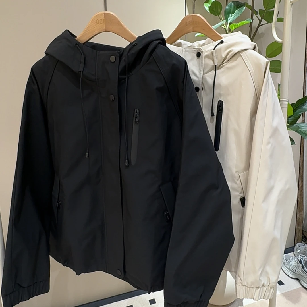 胖人坊工装冲锋衣4762衣长65