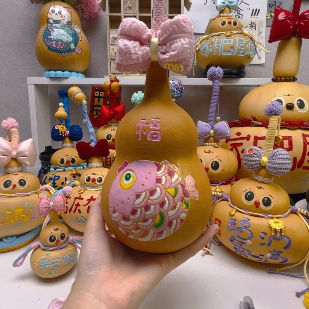 *****葫芦家居摆件一个小鱼