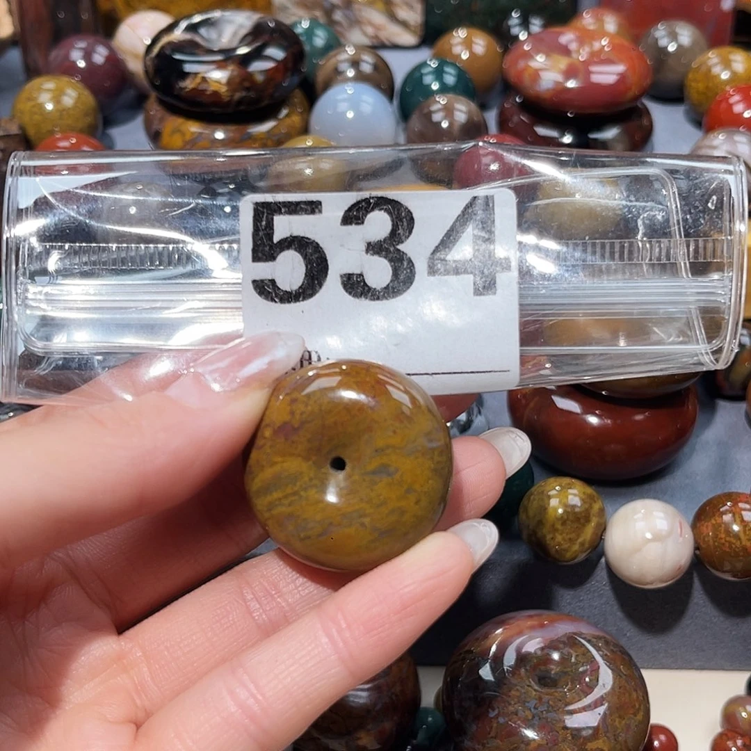 硅化玉未镶嵌天然北票硅化玉吊坠