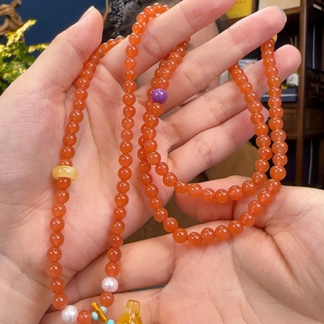 手链未镶嵌南红玛瑙