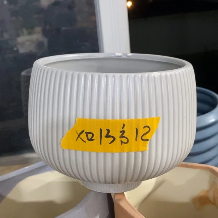 摆件陶盆有孔 微瑕介意勿拍