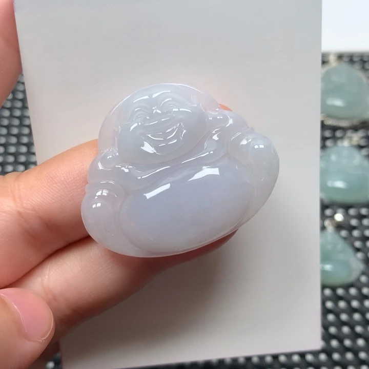 颈饰未镶嵌翡翠佛公