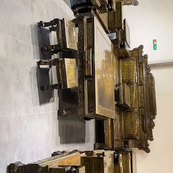 楠木财源滚滚沙发十三件套