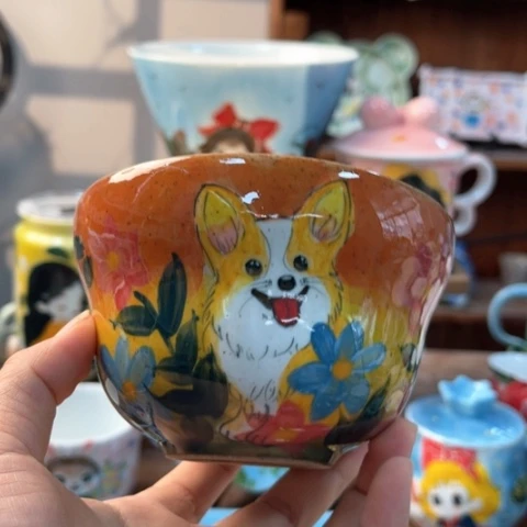 炉景德镇釉下手绘陶瓷