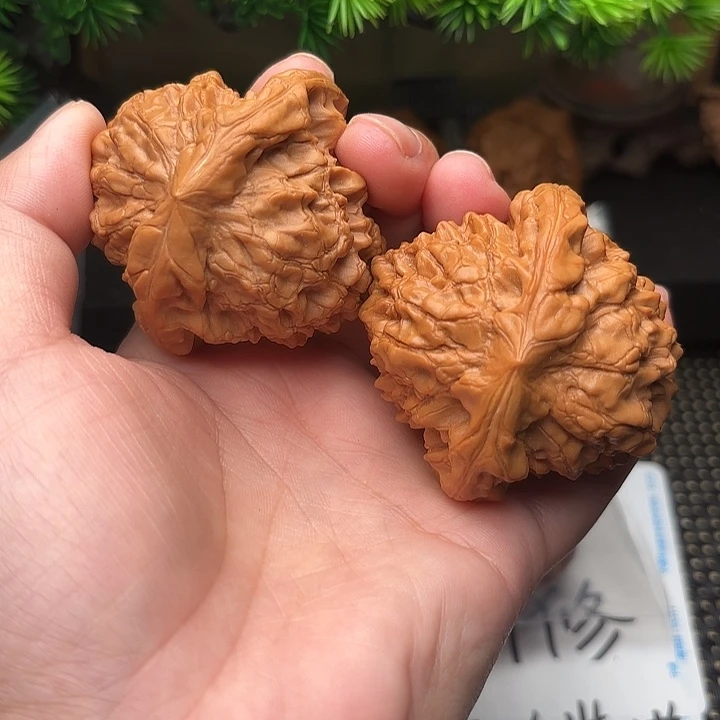 把件桃核核桃龙顶52