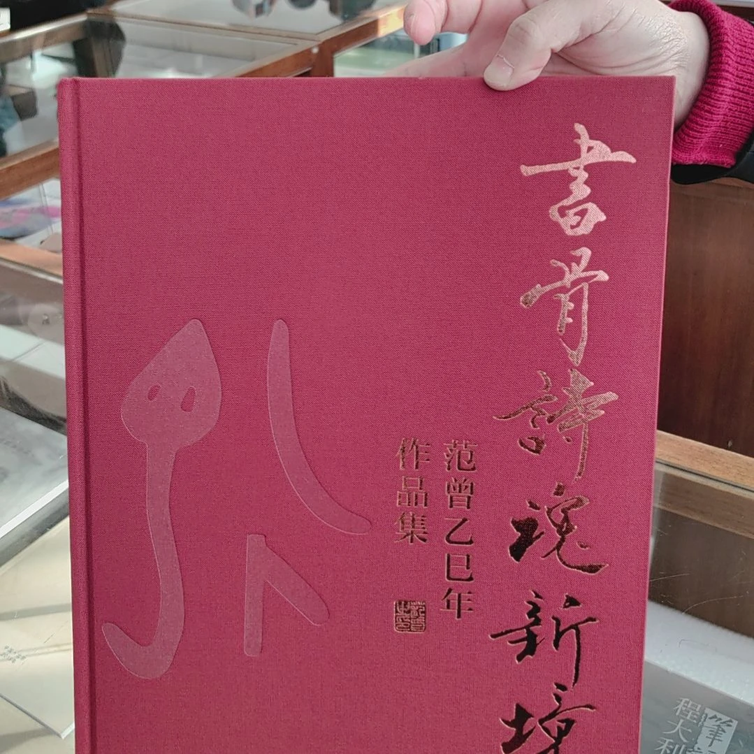 书法范先生乙巳年新春画册  无签名