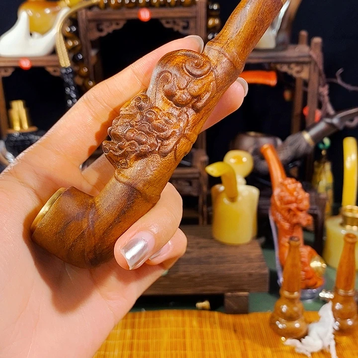 金丝楠木烟斗烟嘴