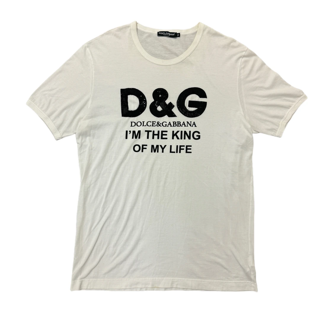 99新  DG胸前LOGO印花短袖/52码