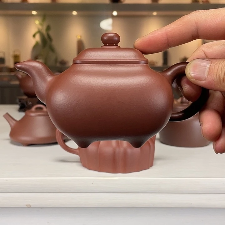 茶壶紫砂梅**子紫砂传炉壶