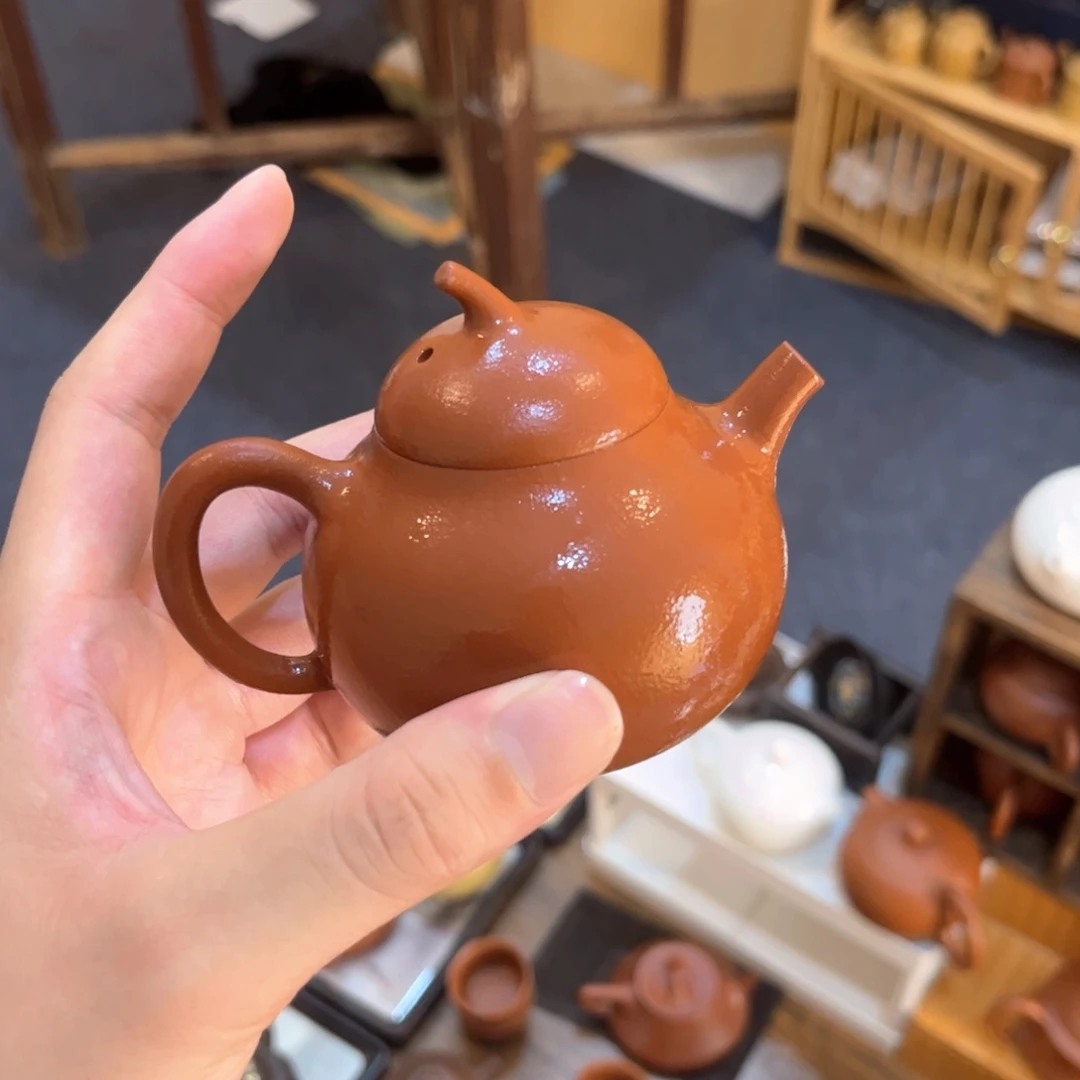 紫砂公道杯朱泥切瓜片666666