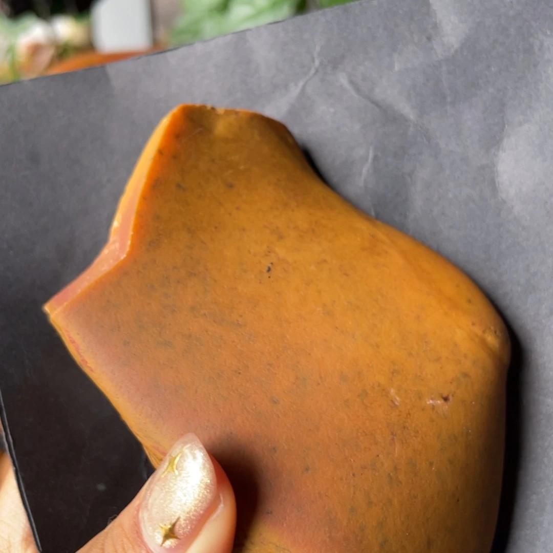 用***9石英质玉黄蜡石料子未镶嵌