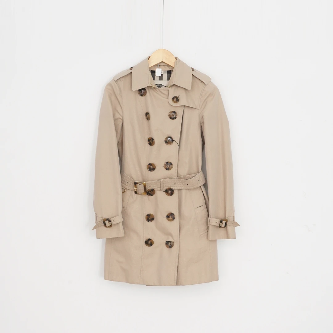 99新 BURBERRY/博柏利 棉/SC1235/风衣/38码