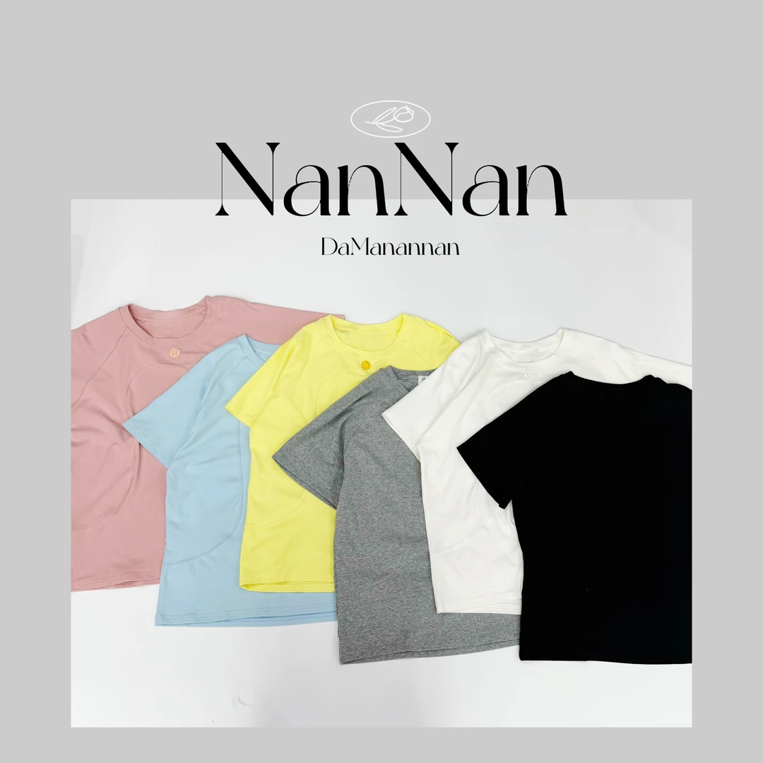 【楠楠推荐】春季新款糖果色圆领半袖T恤C5104