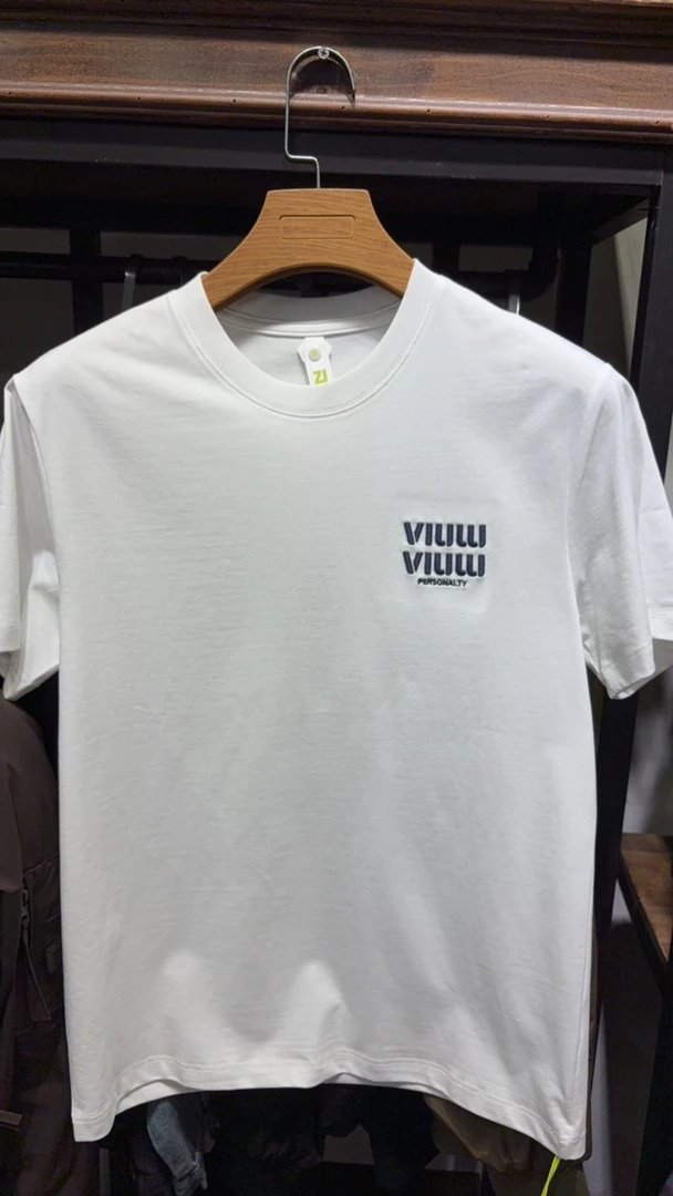 刺绣印花夏季短袖T恤单刀赴会t恤圆领上衣半袖修身潮流252