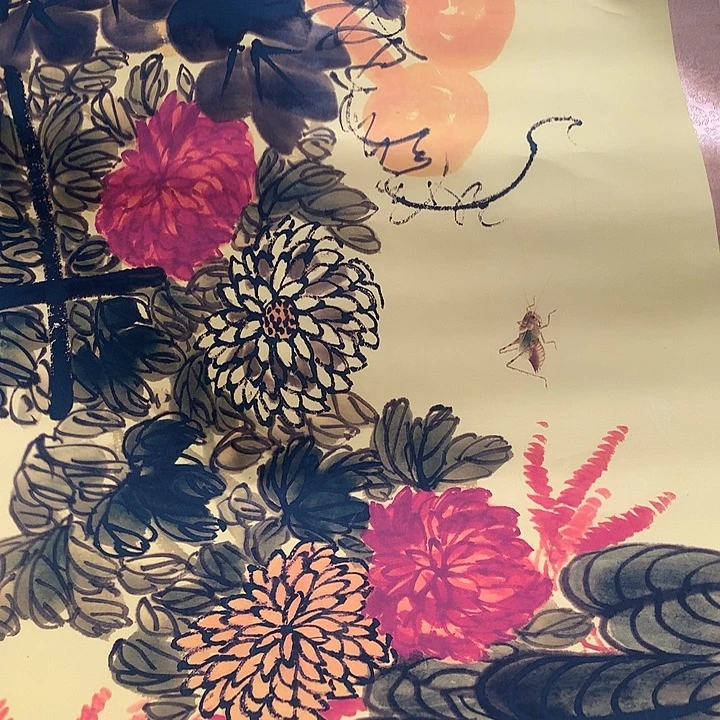 竖款装饰画工艺品