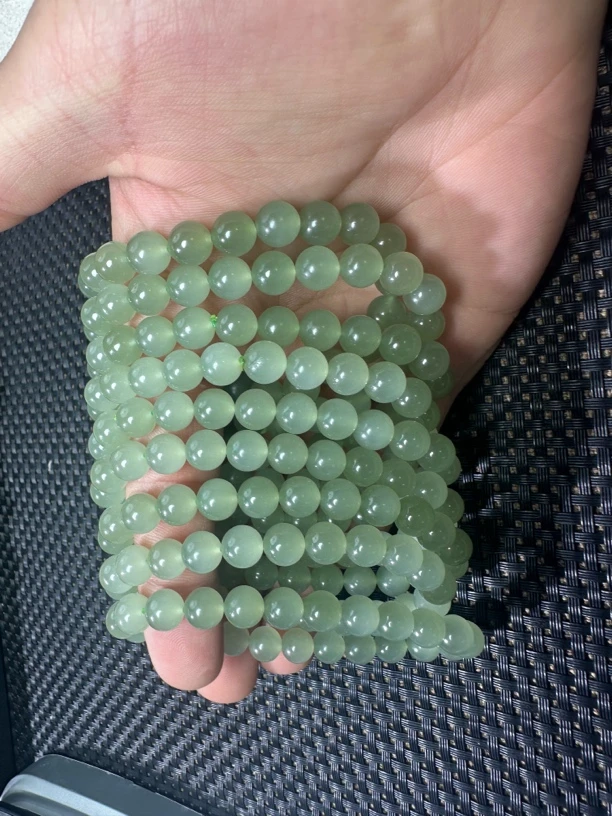 和田玉高冰低青海料 青水