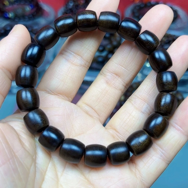 沉香手串越南白棋楠1.0沉水手串