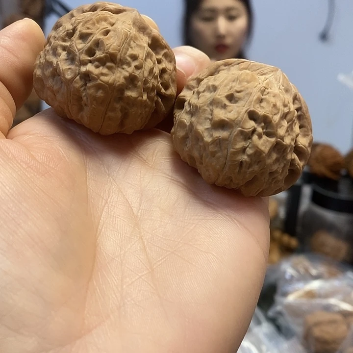 把件文玩核桃43南瓜墩