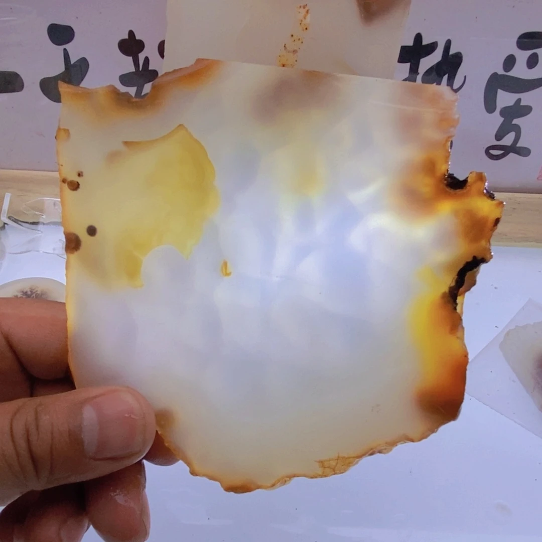 玛瑙/玉髓颈饰未镶嵌大*