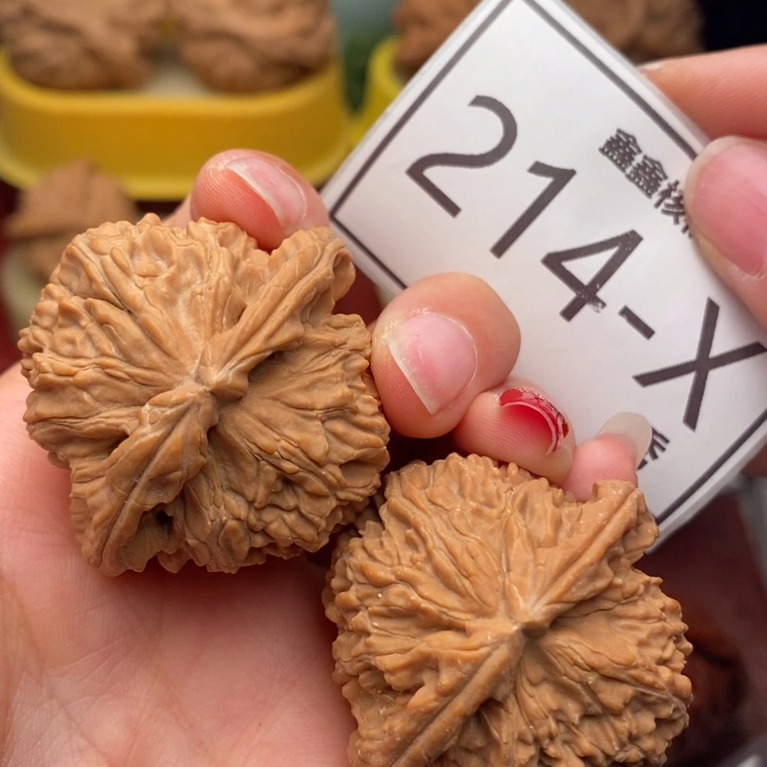 桃核把件白狮子41……