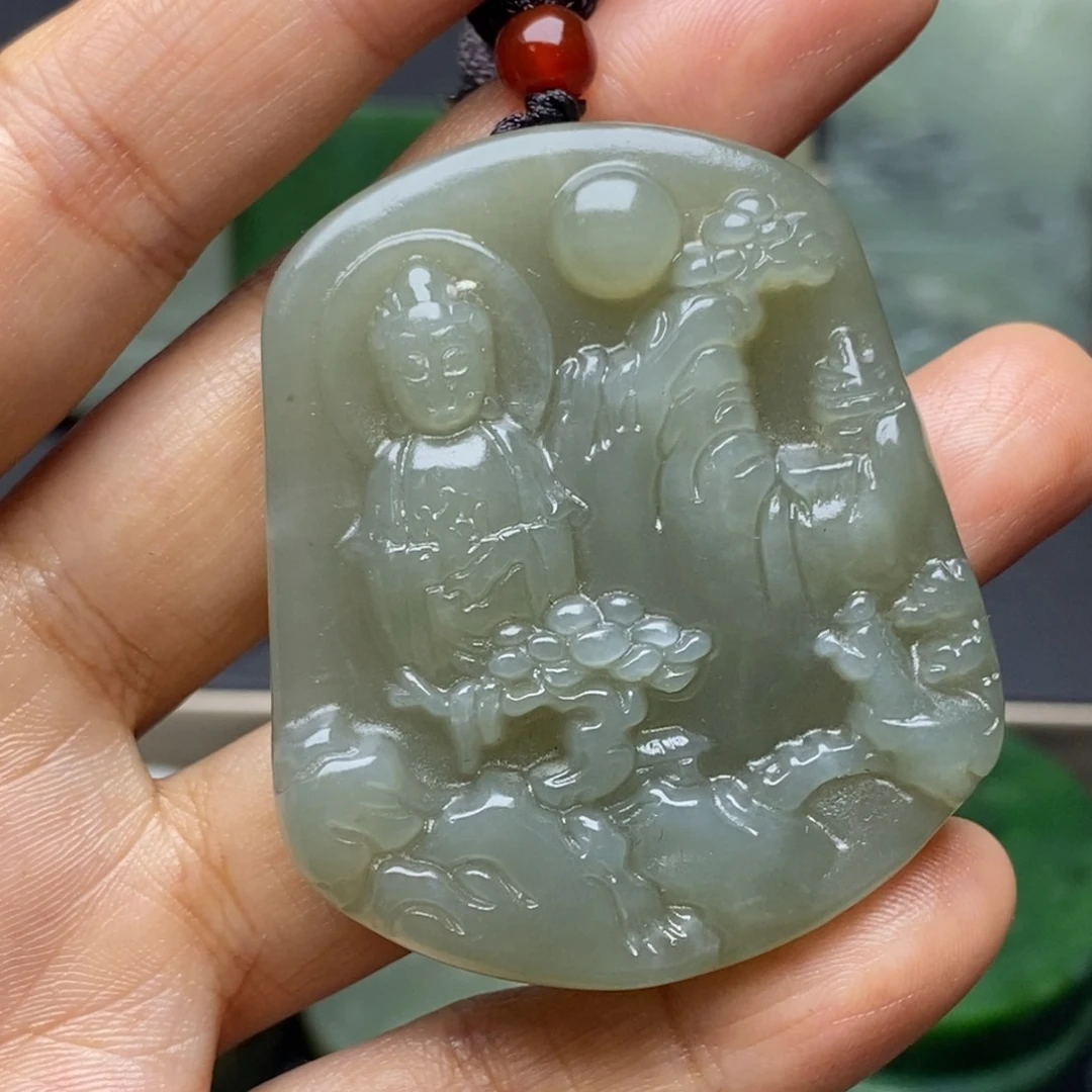 颈饰未镶嵌和田玉