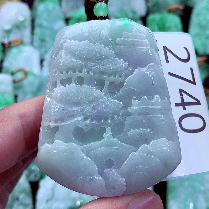吊坠(不含链)未镶嵌翡翠