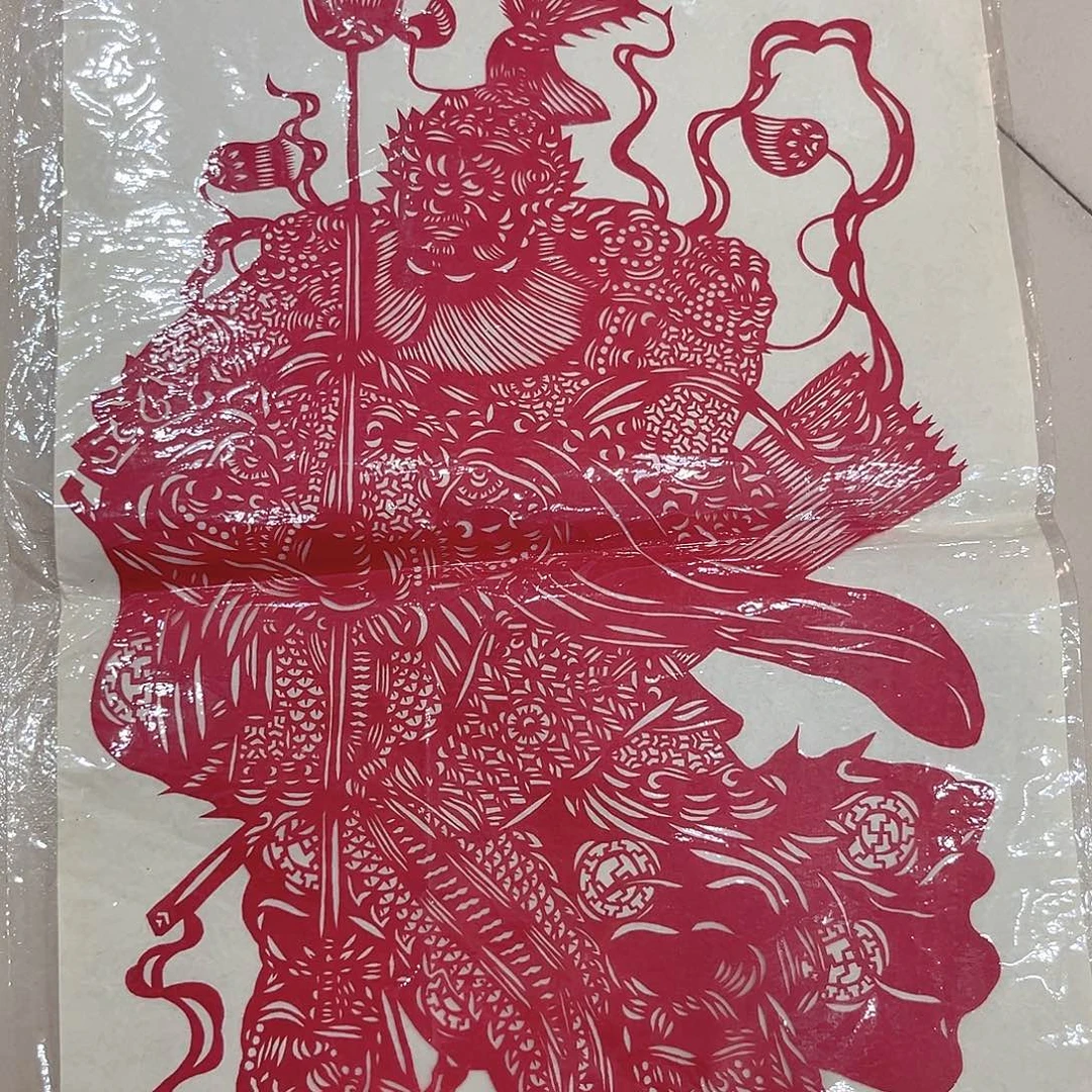 国画纯手工剪纸艺术