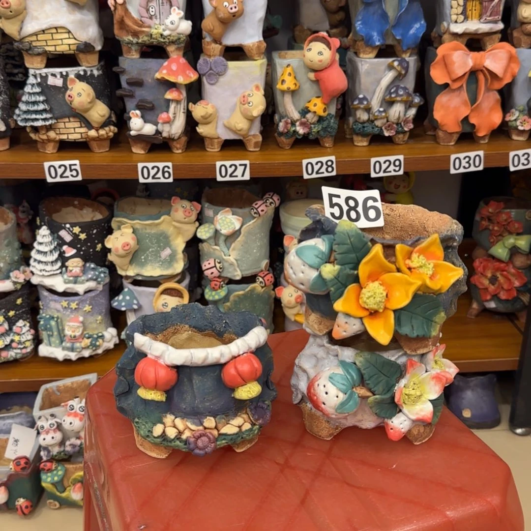 【闪购商品】陶瓷粗陶手捏