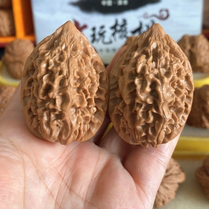 文玩核桃把件招财鼠34.5 35