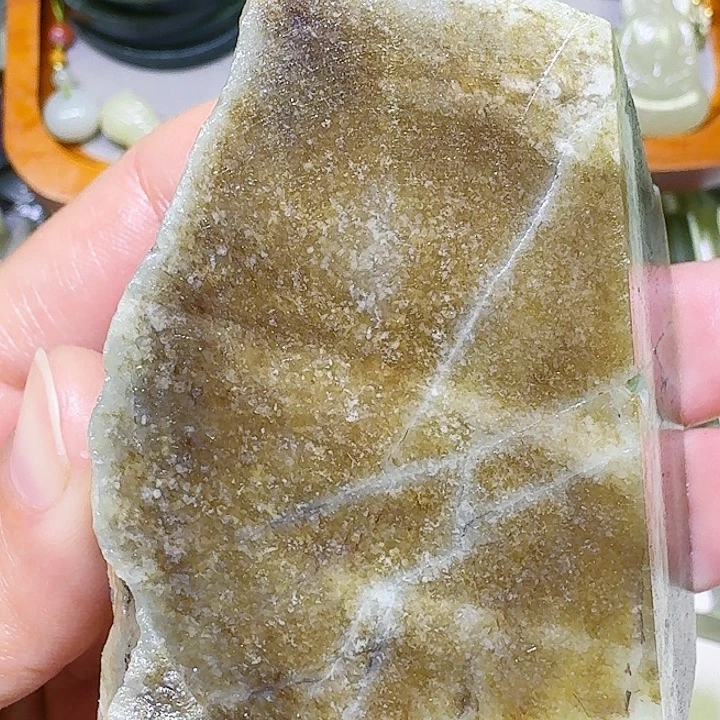 和田玉未镶嵌车挂