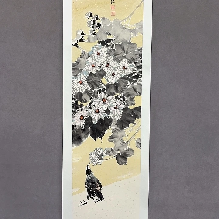 国画亲笔手绘放心去藏