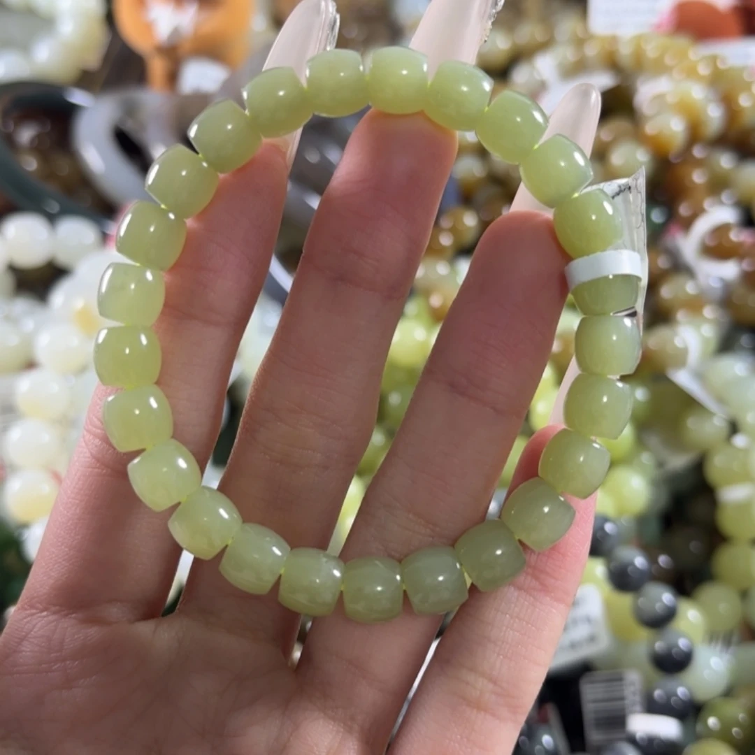 和田玉未镶嵌手链214