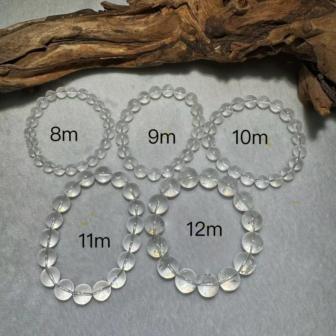 [水晶研究员] 天然蓝针水晶（天使之翼）手串 Z57 多样性发其一