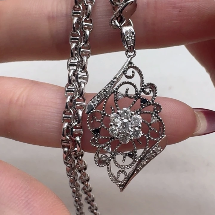 钻石颈饰未镶嵌成品