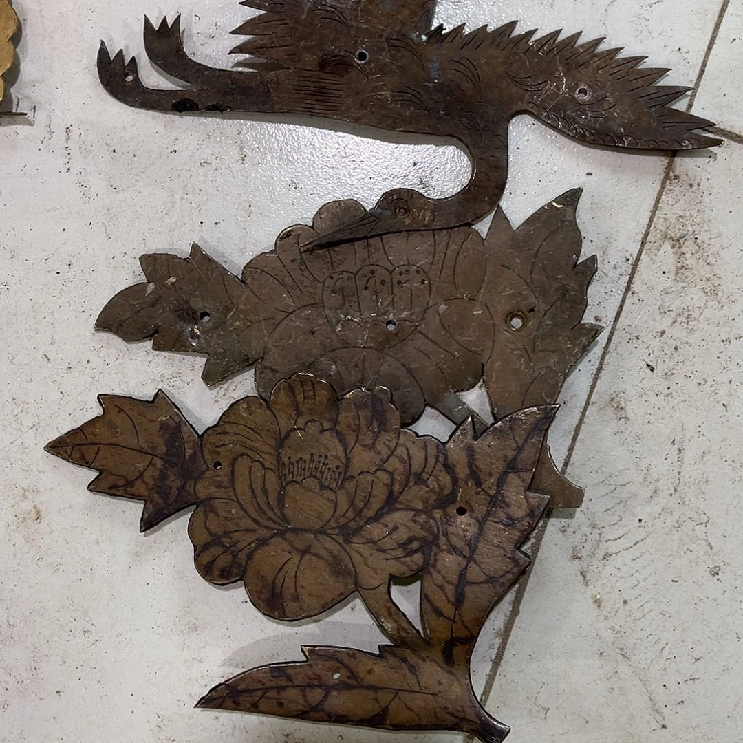 风***尘闪电购铜摆件工艺品