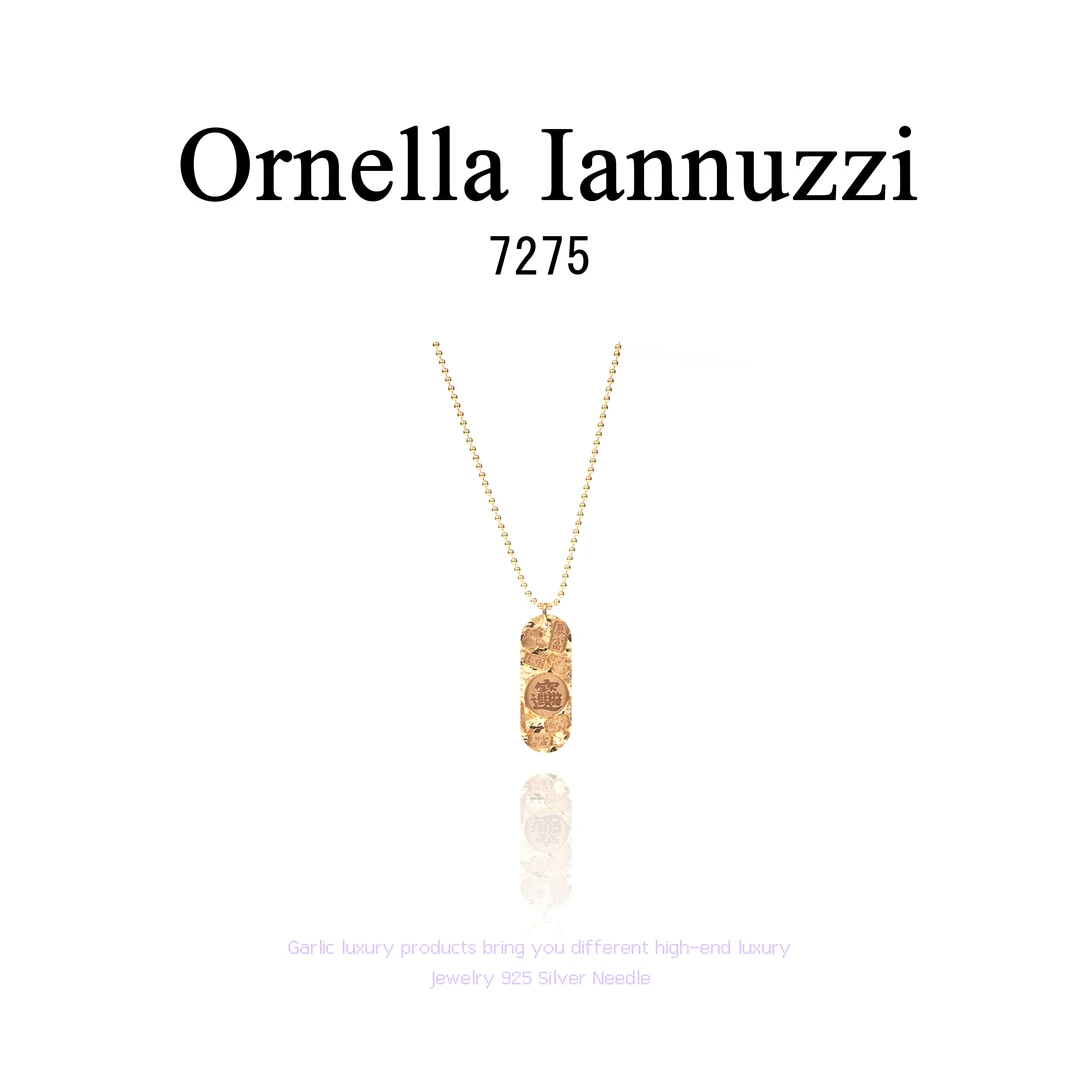 铜合金项链 【把把壶】Ornella Iannuzzi项链~7275