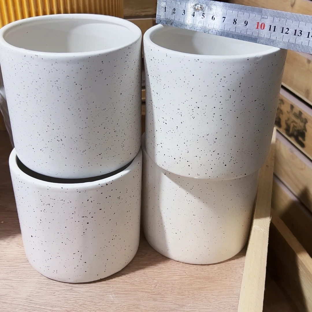 有孔，外贸尾单陶瓷花盆凑单10米包邮