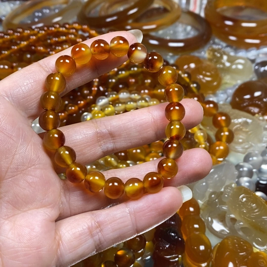 玛瑙/玉髓未镶嵌玛瑙手串