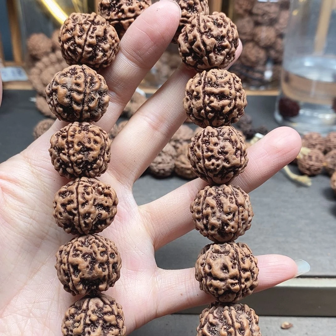 金刚菩提手串22mm铁籽五星双龙587#1