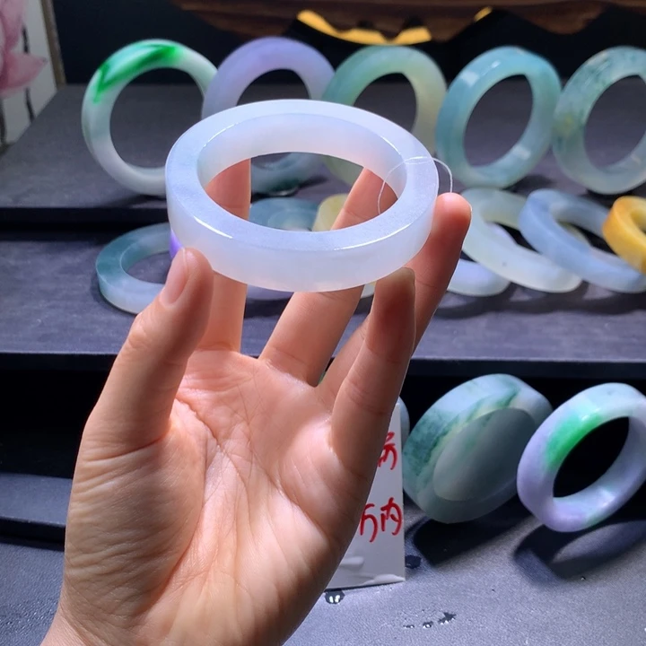 定制翡翠翡翠手镯未镶嵌