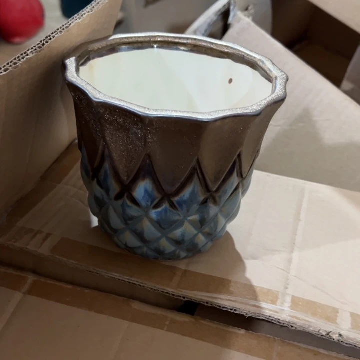 摆件陶瓷花瓶摆件外贸出口（微瑕）