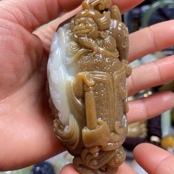 和田玉挂件未镶嵌